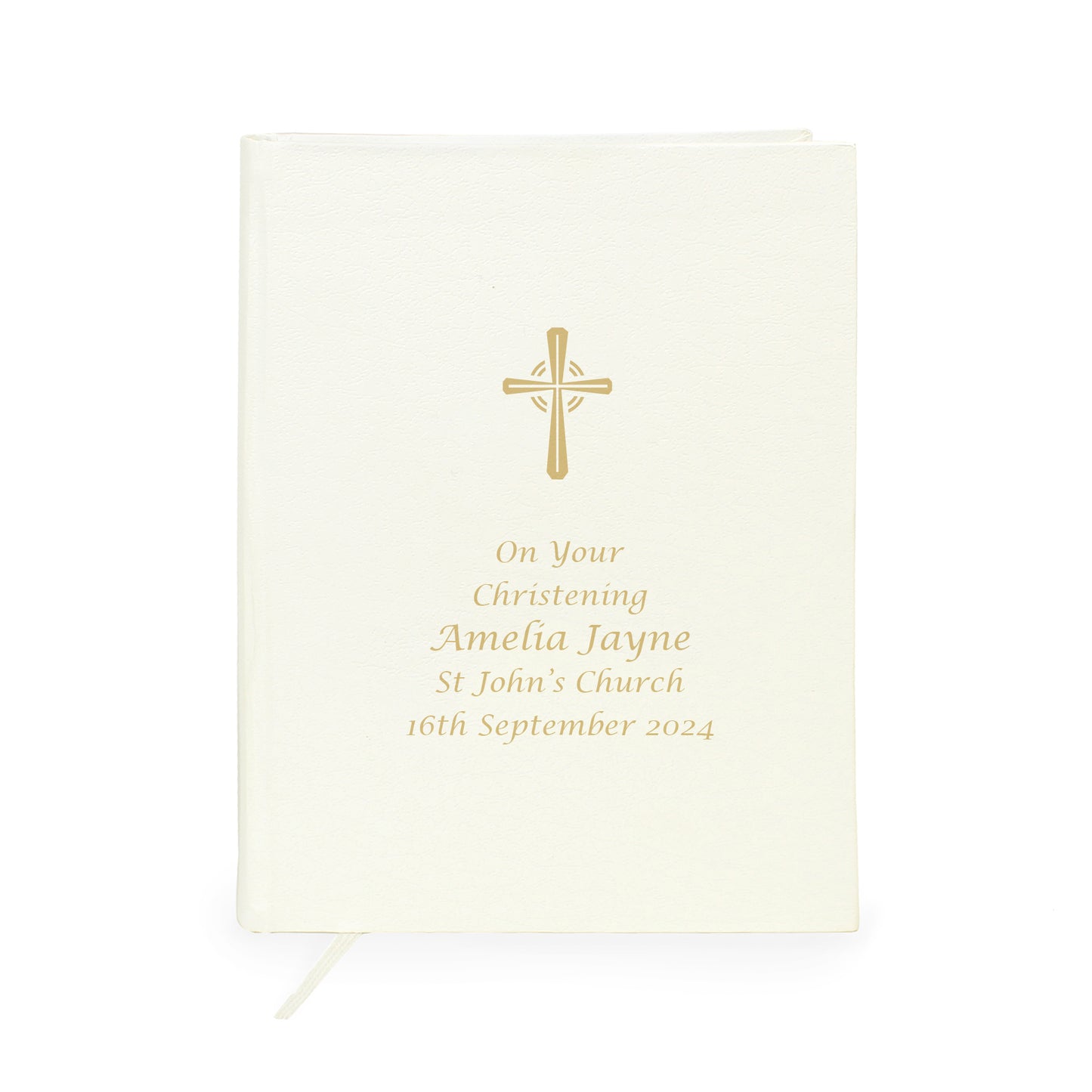 Personalised Gold Companion Holy Bible - Eco-friendly