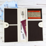 Personalised Stamp Travel Document Holder
