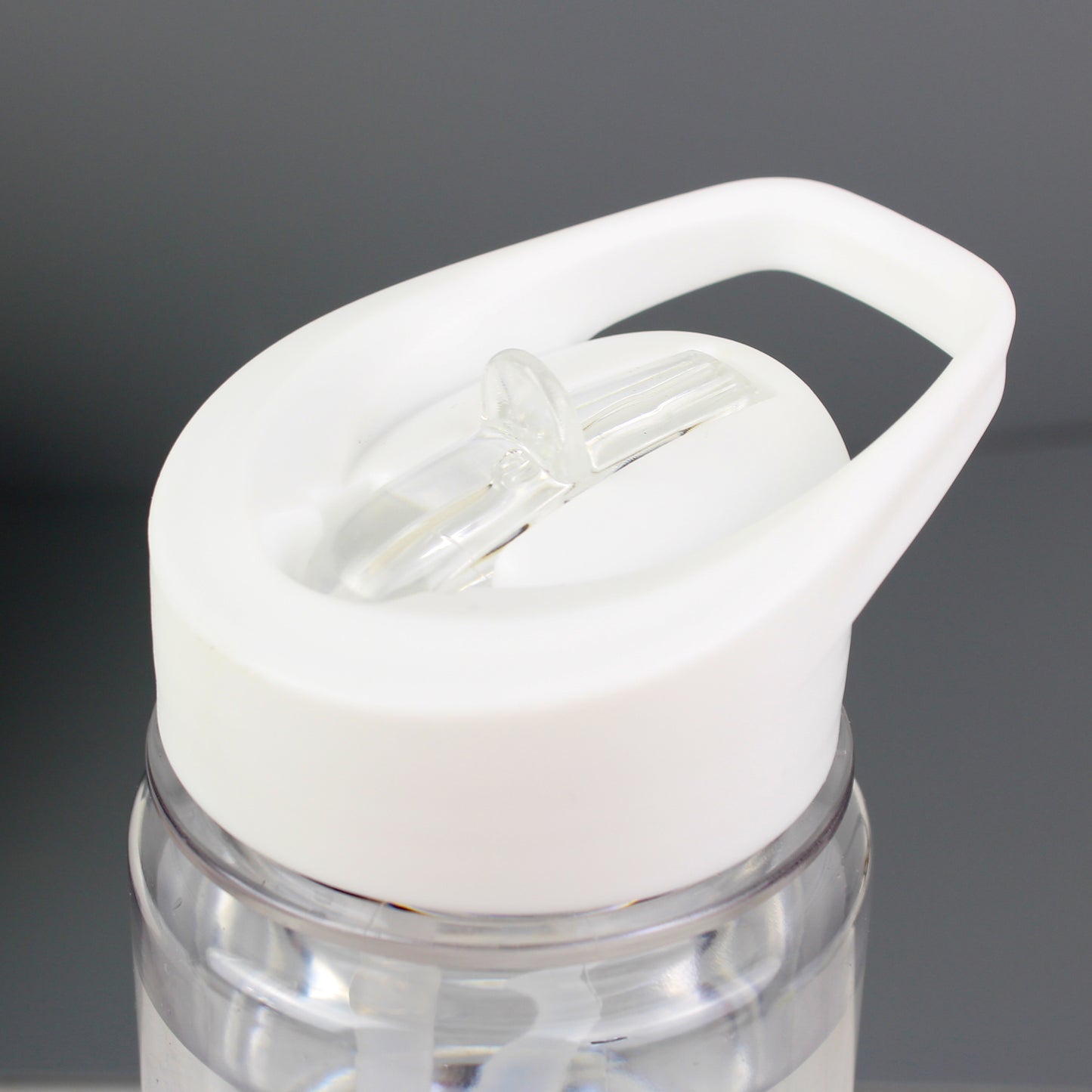 Personalised Black Hydration Tracker Water Bottle
