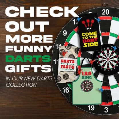 Bullseye Pattern - Darts Door Mat - 60cm x 40cm