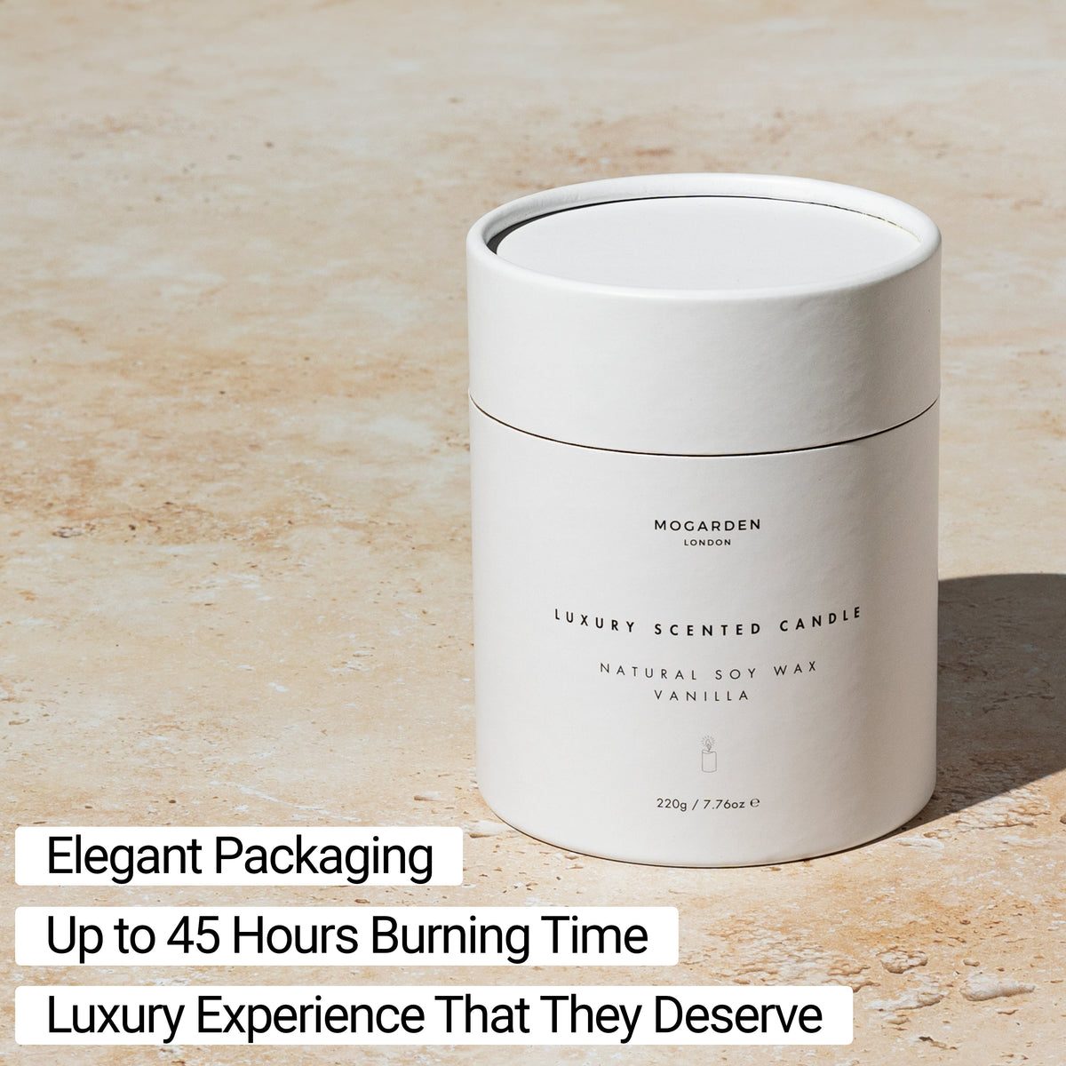 New Mum Candle - Luxury Vanilla Soy 220g | New Mum Gift