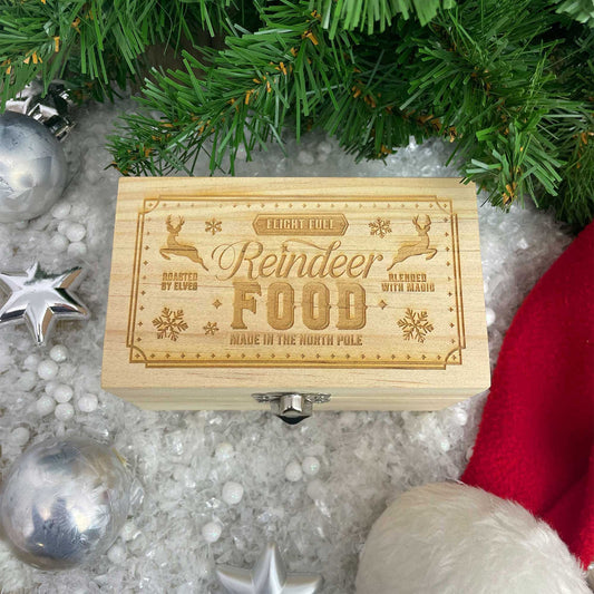 Roasted By Elves Reindeer Food Box