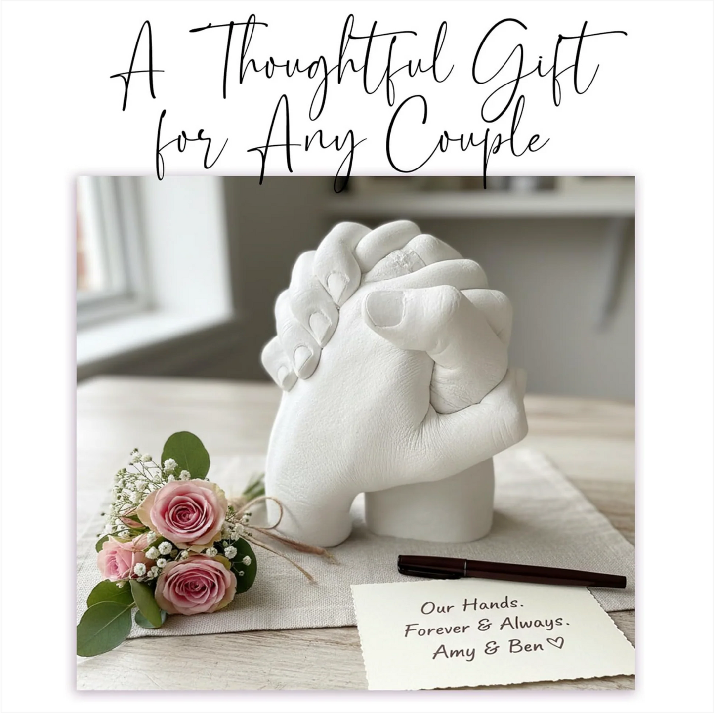 3D Hand Casting Couples Keepsake Kit