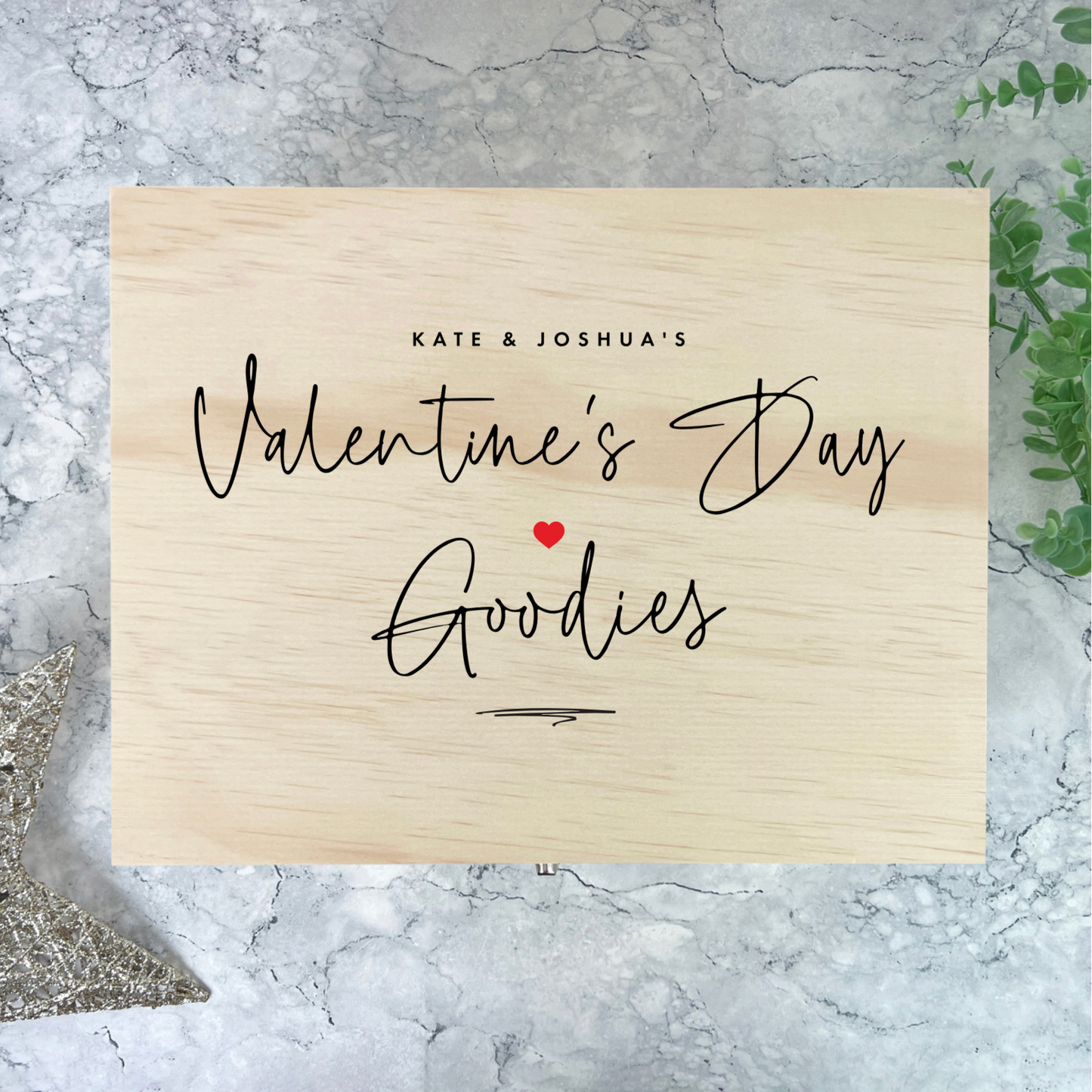 Personalised Couples Date Night Treat Box - 5 Sizes