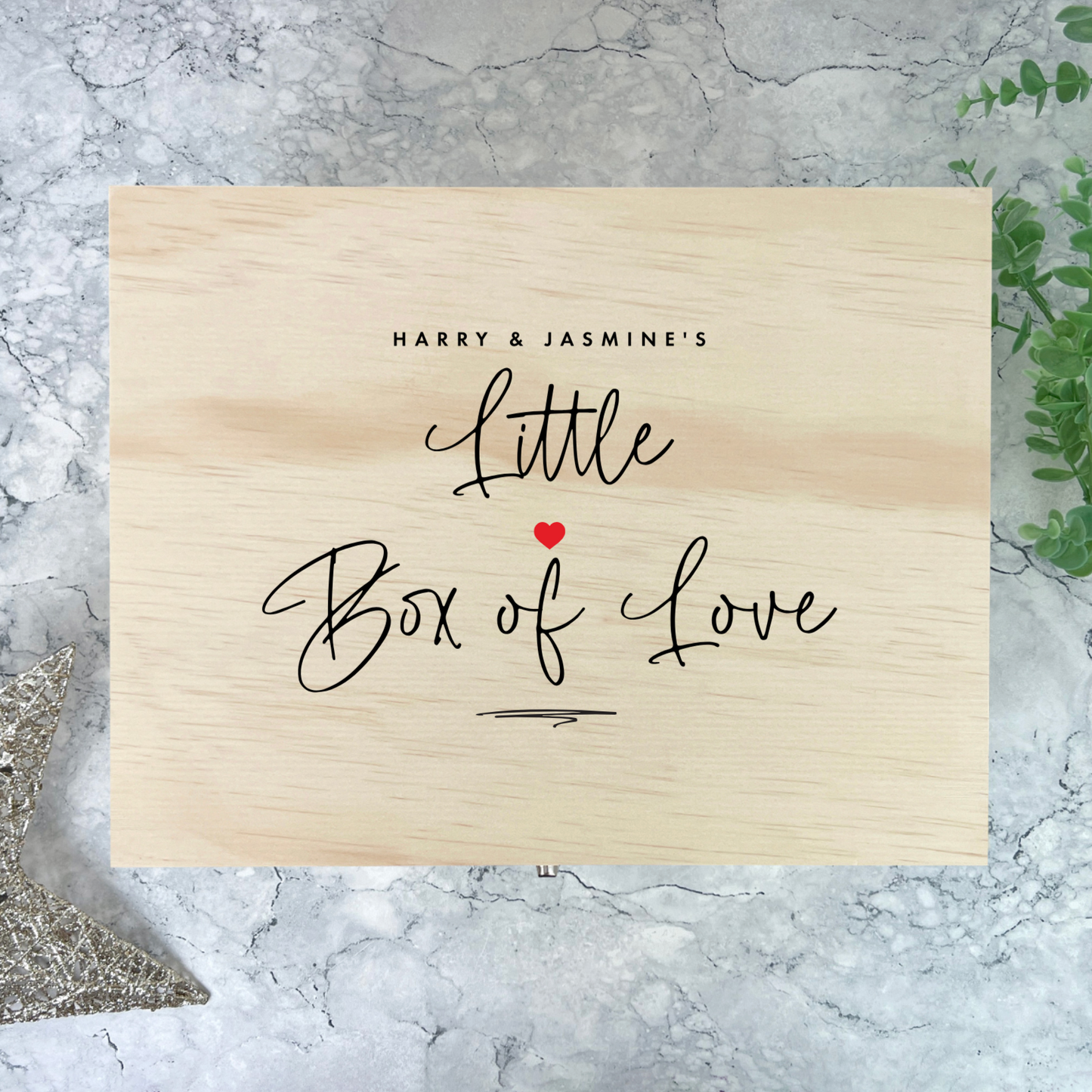 Personalised Couples Date Night Treat Box - 5 Sizes