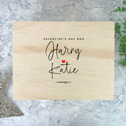 Personalised Couples Date Night Treat Box - 5 Sizes