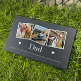 Personalised Photo Memorial Slate Grave Marker 30 x 20cm