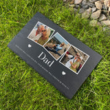 Personalised Photo Memorial Slate Grave Marker 30 x 20cm