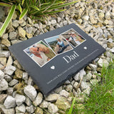 Personalised Photo Memorial Slate Grave Marker 30 x 20cm
