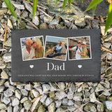 Personalised Photo Memorial Slate Grave Marker 30 x 20cm