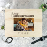 Personalised Our Special Treasures Pine Photo Memory Box - 5 Sizes