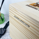 Personalised Our Special Treasures Pine Photo Memory Box - 5 Sizes