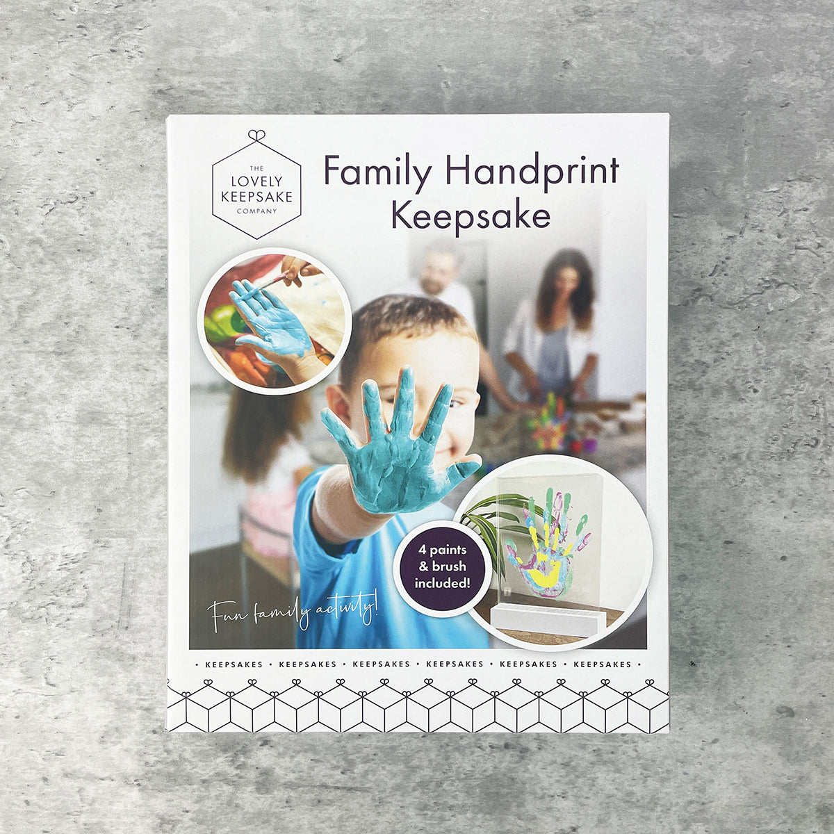 Family Handprint Keepsake