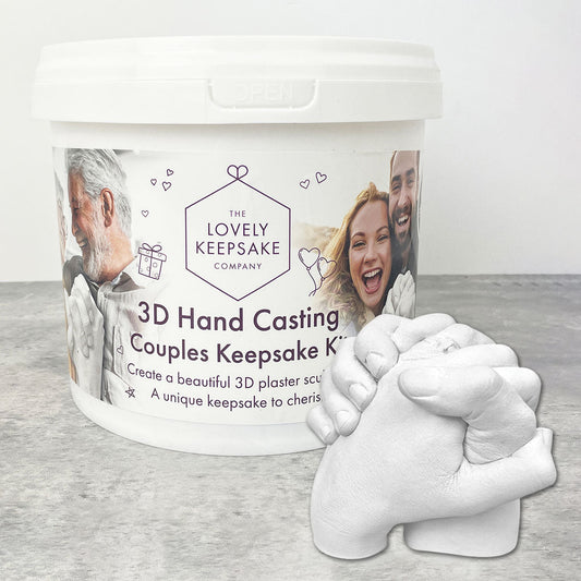 3D Hand Casting Couples Keepsake Kit