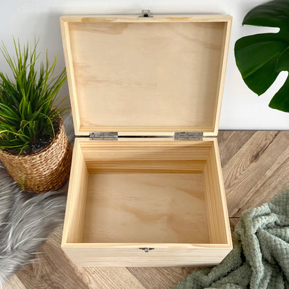 Personalised Modern Any Occasion Landscape Photo Memory Box - 5 Sizes