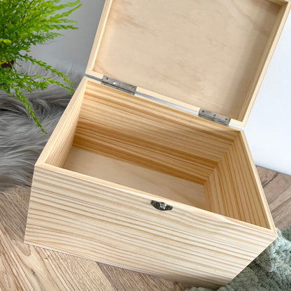 Personalised Modern Any Occasion Landscape Photo Memory Box - 5 Sizes