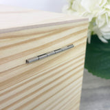 Personalised Wooden Wedding Wreath Keepsake Memory Box - 5 Sizes (16cm | 20cm | 26cm | 30cm | 36cm)
