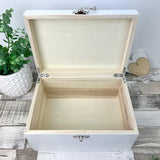 Personalised White Colourful Easter Hamper Box - 3 Sizes (22cm | 27cm | 30cm)