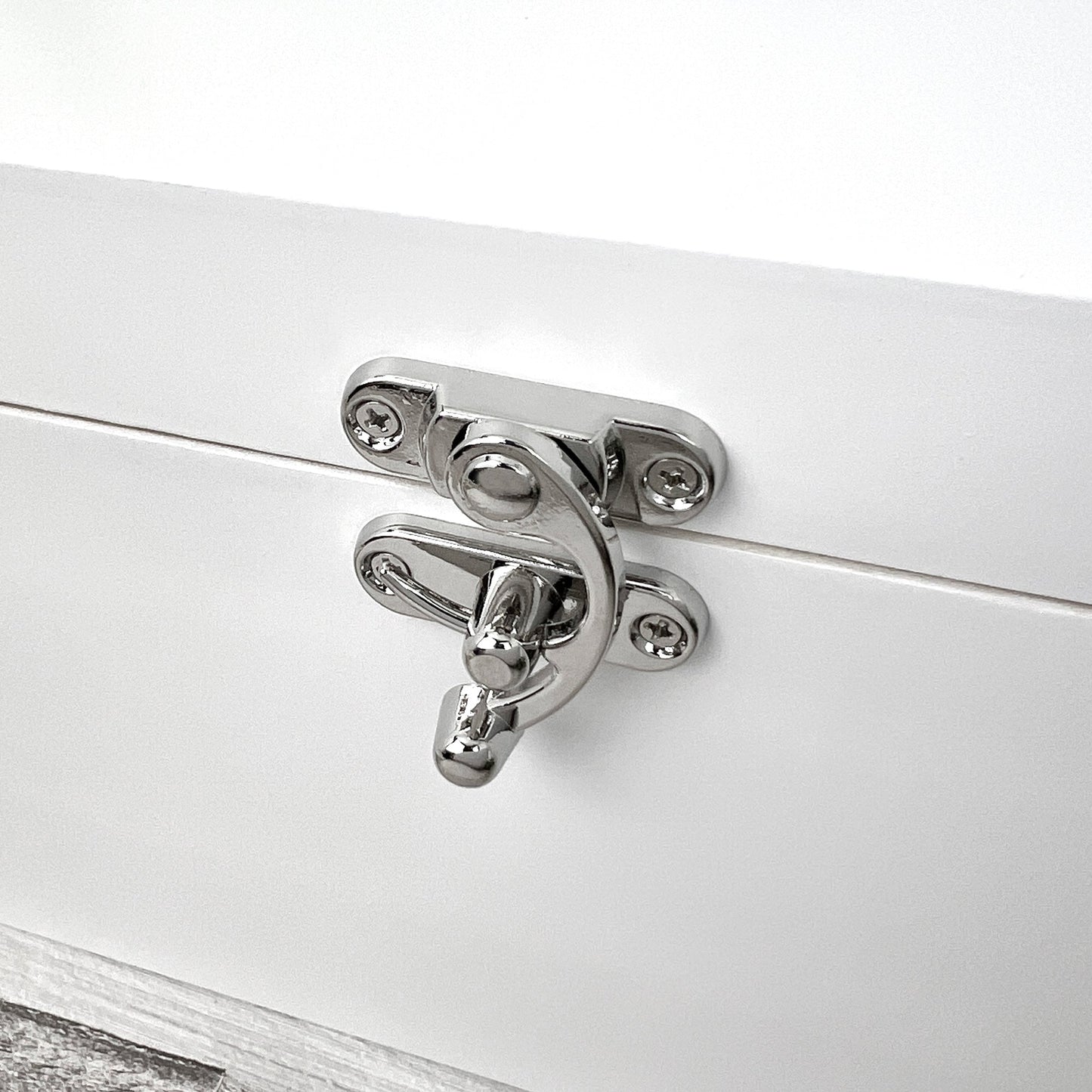 Personalised In Loving Memory Dove White Photo Keepsake Box - 3 Sizes