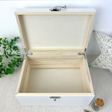 Personalised In Loving Memory Pet Photo White Memorial Keepsake Box - 3 Sizes