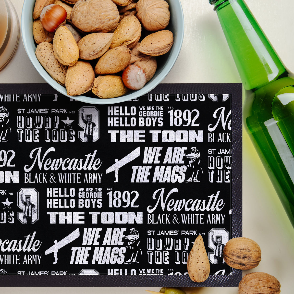 Newcastle - Word Montage - Bar Runner