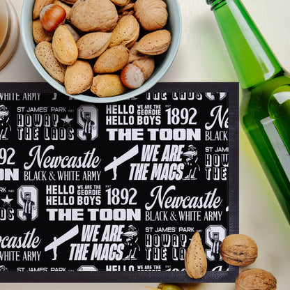Newcastle - Word Montage - Bar Runner