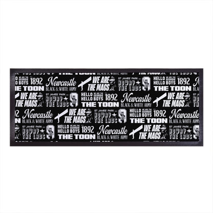 Newcastle - Word Montage - Bar Runner