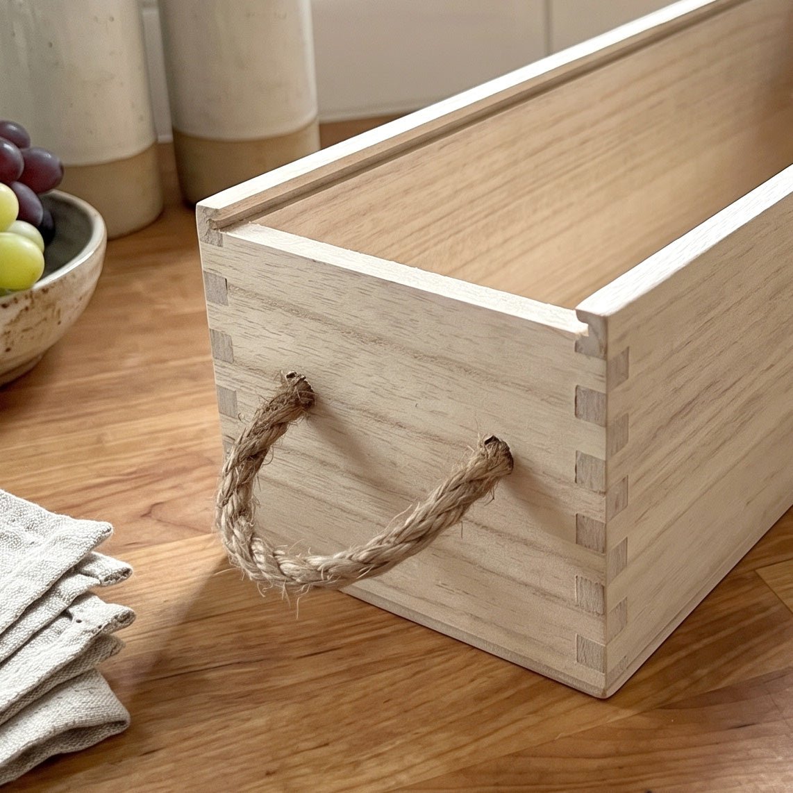 Personalised Wooden Wine & Champagne Box | Retirement, Birthday, Anniversary Gift - The Lovely Keepsake Company