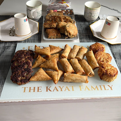 Personalised Eid al-Fitr Large Glass Serving Board