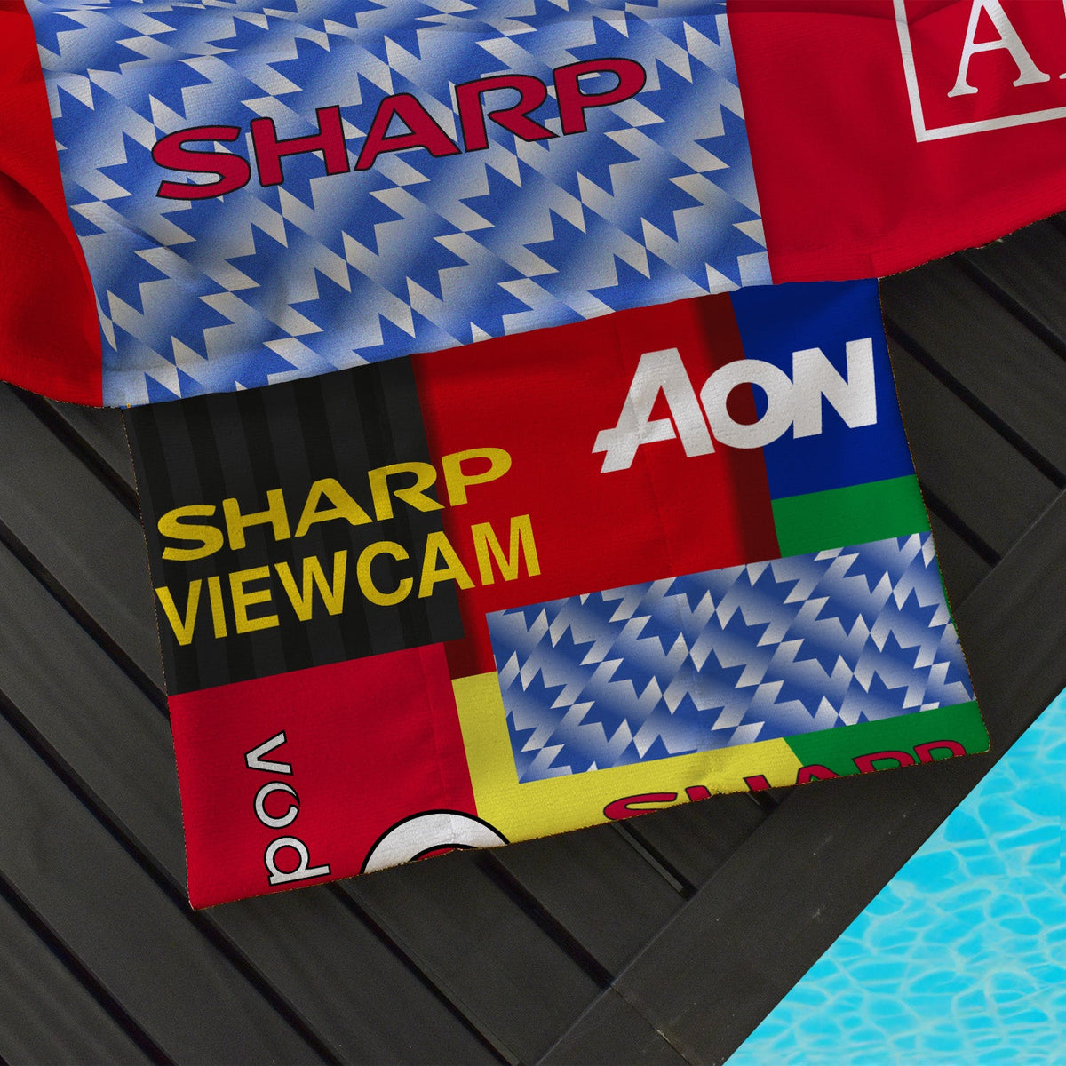 Manchester Red - Kit Montage - Sunbed Towel