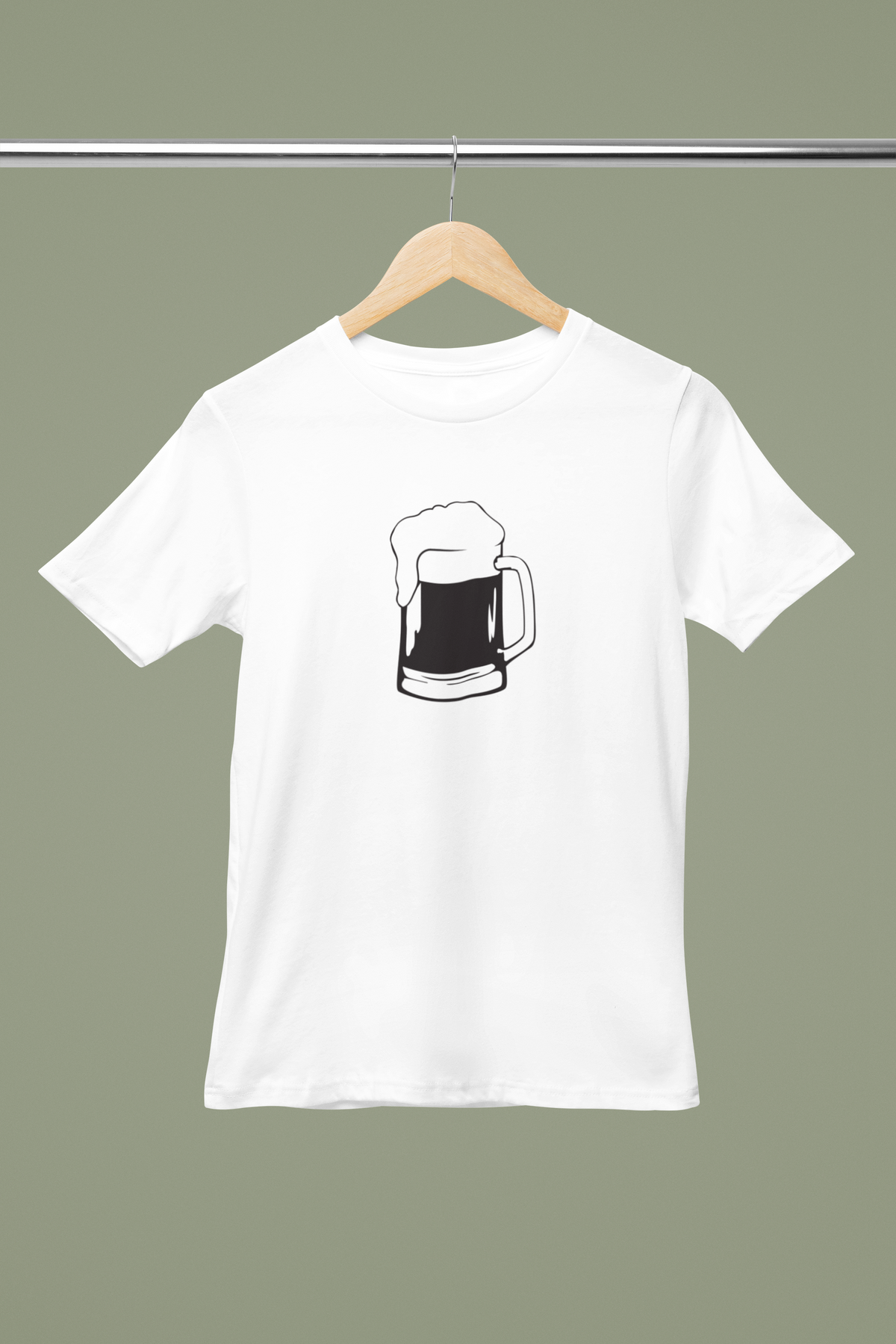 Beer Glass Adults T-Shirt