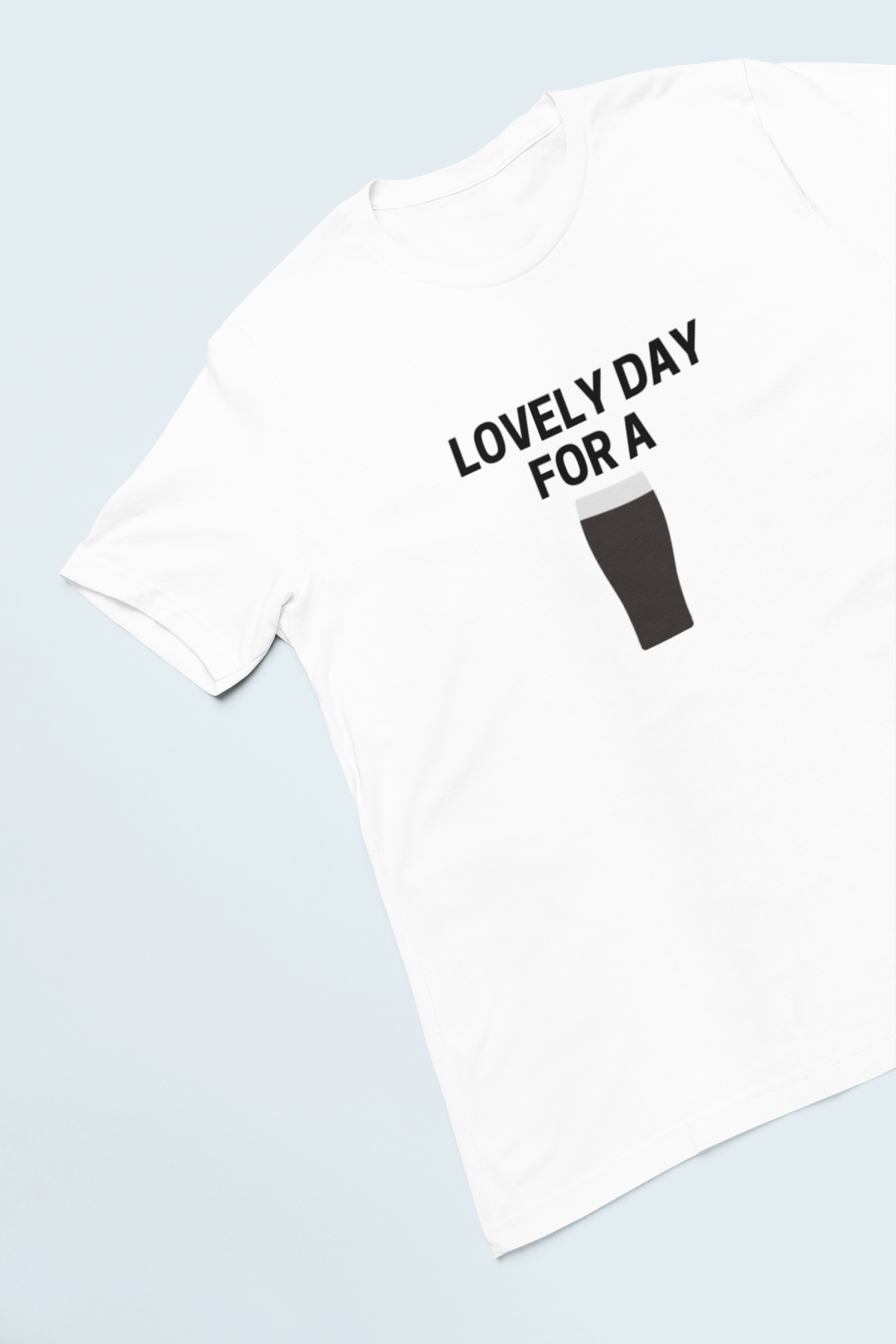 Lovely Day For A Stout Adults T-Shirt