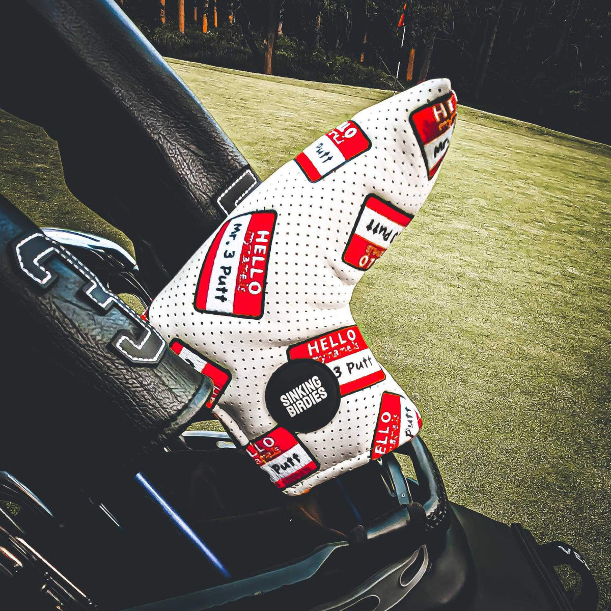 Mr 3 Putt Blade Putter Headcover