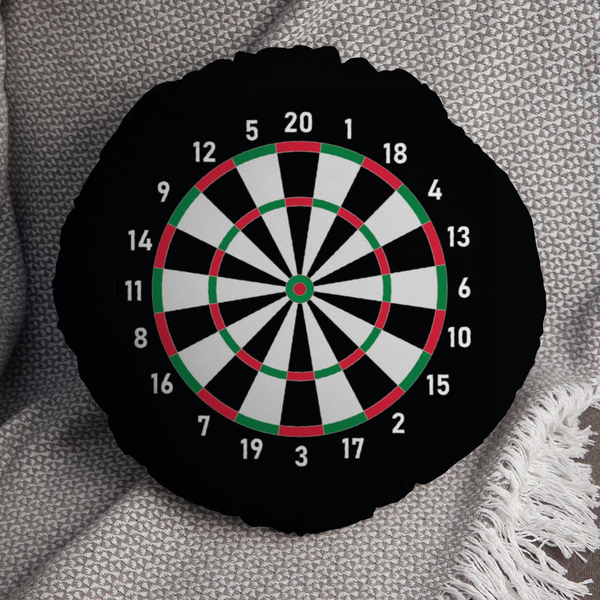Dart Board - 14" Round Throw Cushion