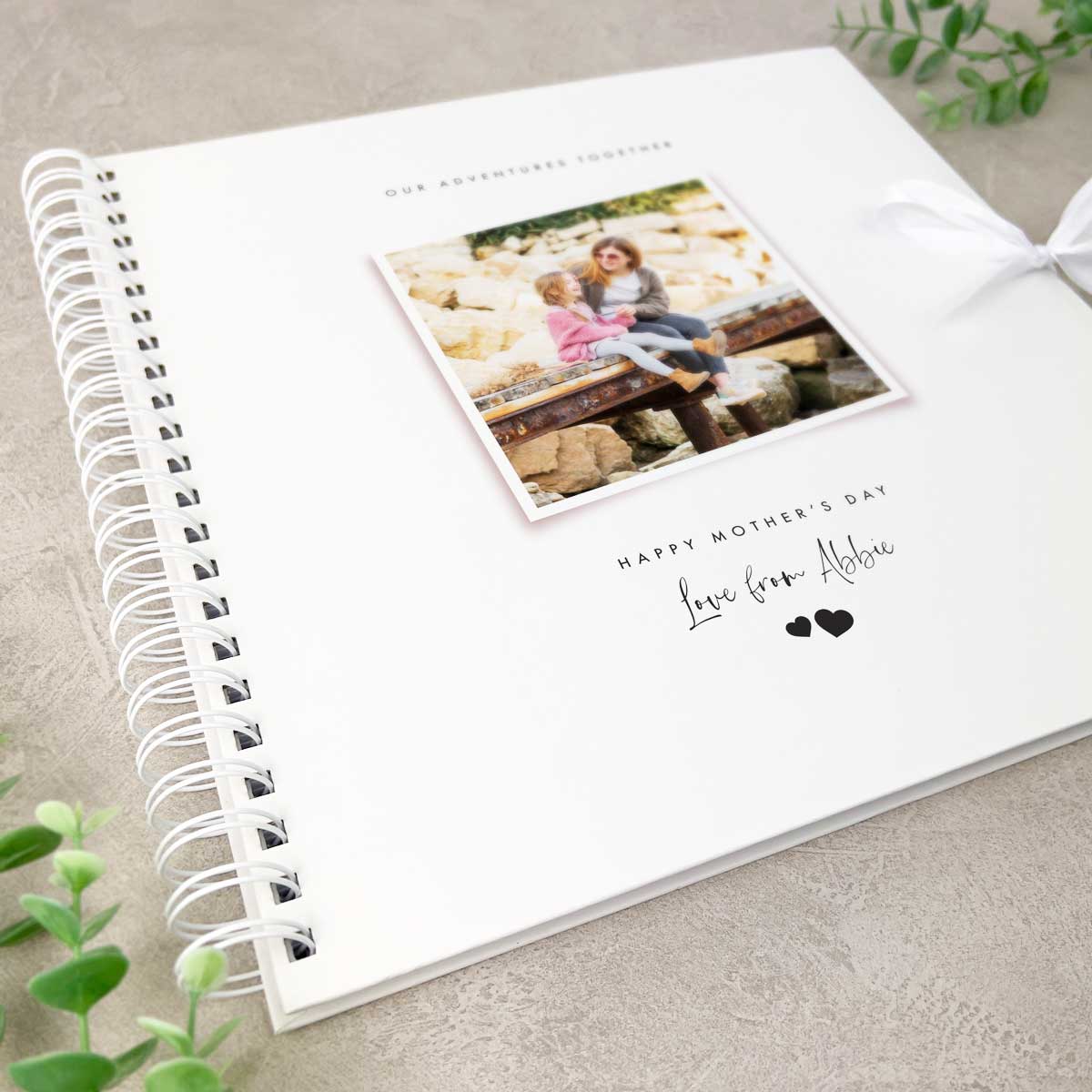 Personalised Any Message Scrapbook Book