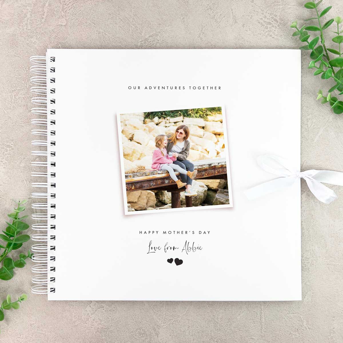 Personalised Any Message Scrapbook Book