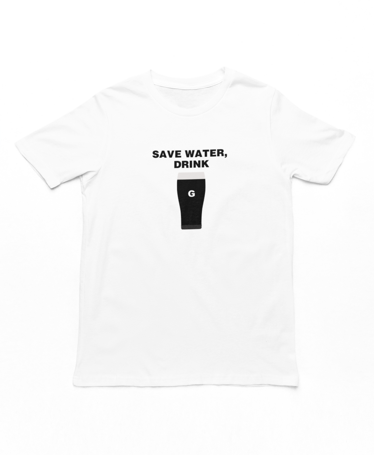 Save Water Drink Stout Adults T-Shirt