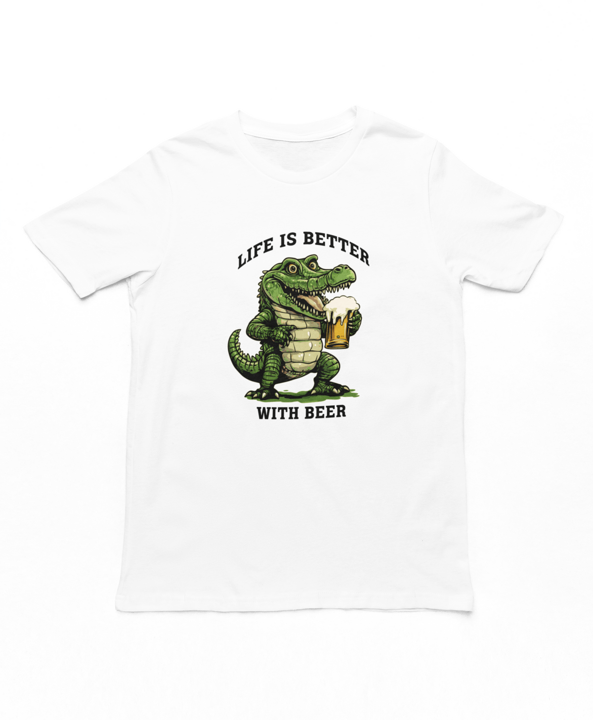 Life Is Better With Beer Adults T-Shirt