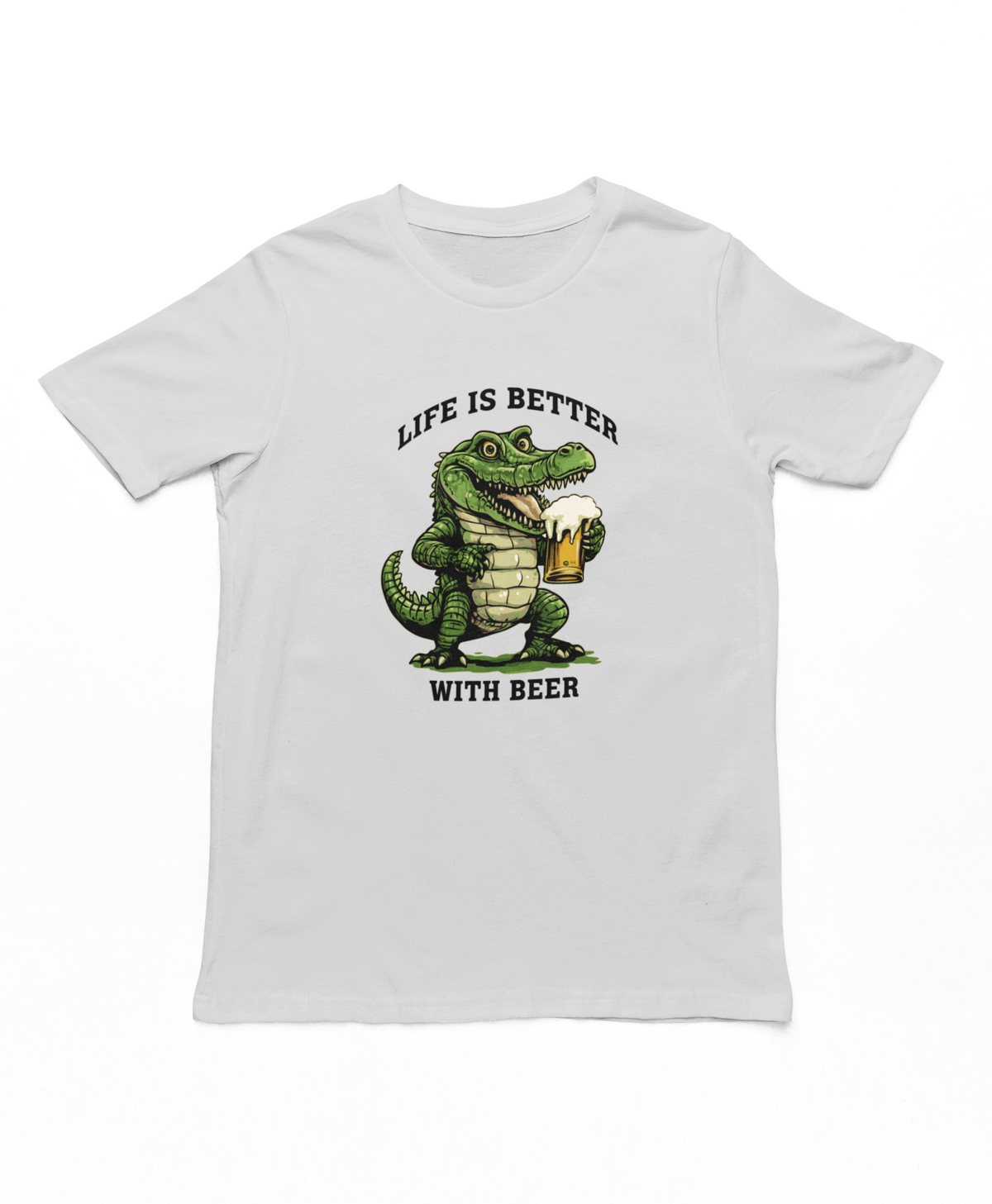 Life Is Better With Beer Adults T-Shirt