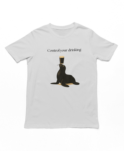 Control Your Drinking Adults T-Shirt