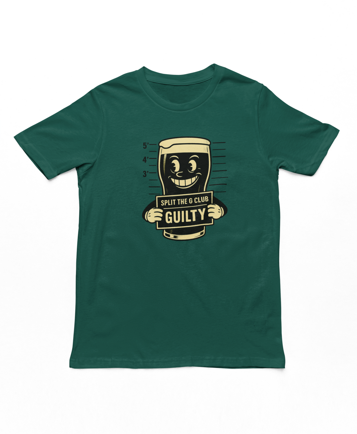 Split The G Club Guilty Adults T-Shirt