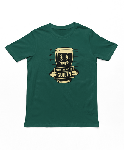 Split The G Club Guilty Adults T-Shirt