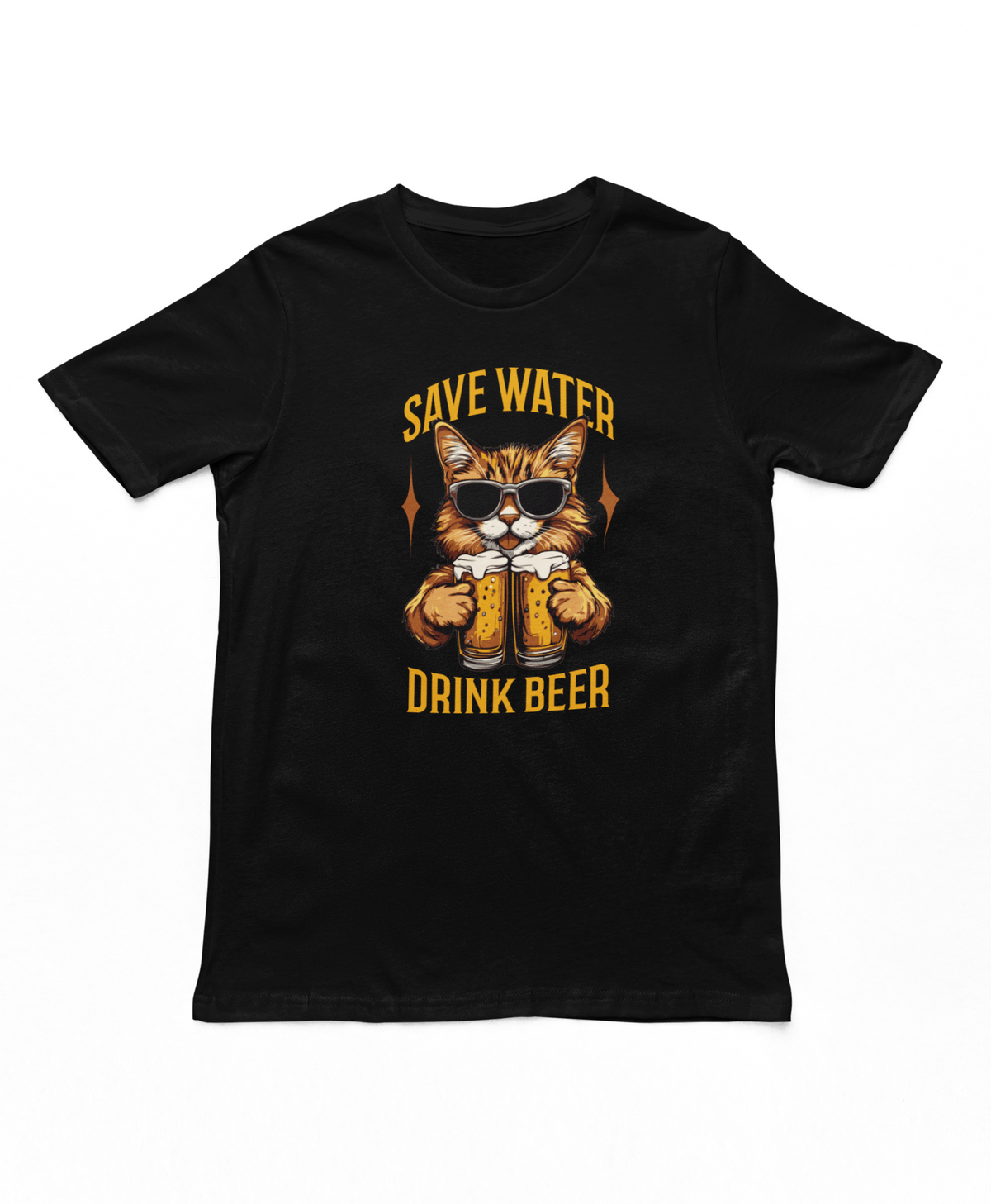 Save Water Drink Beer Adults T-Shirt
