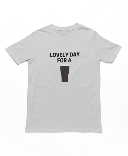 Lovely Day For A Stout Adults T-Shirt