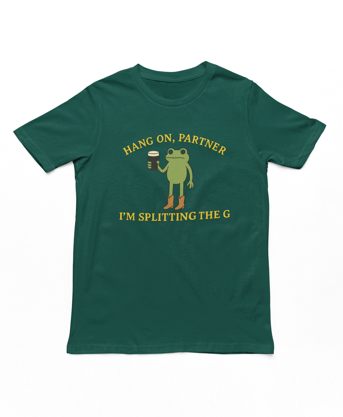 Hang On Partner I'm Splitting The G Adults T-Shirt
