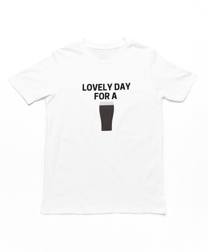 Lovely Day For A Stout Adults T-Shirt