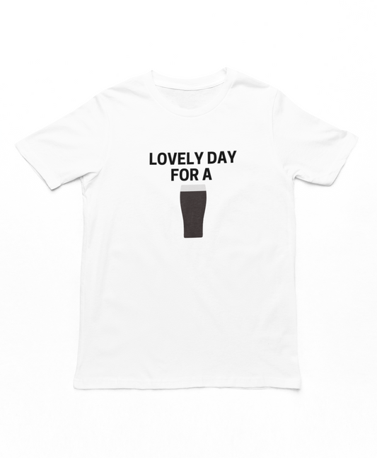Lovely Day For A Stout Adults T-Shirt