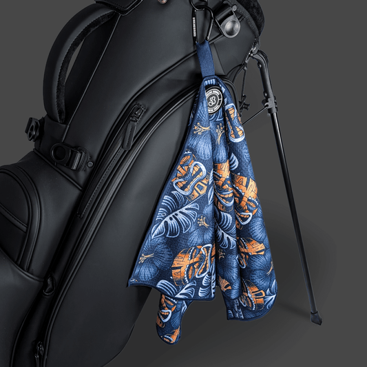 Tiki Gold Magnetic Golf Towel