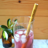 Personalised Bamboo Straw Reusable Eco Friendly