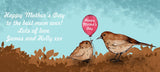 Personalised Mother's Day Little Bird Illustration Mug Mug Always Personal 
